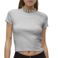 T-shirt Gris Femme Vero Moda Chloe