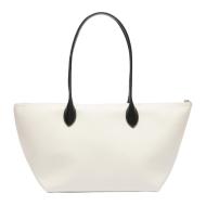 Sac Blanc Femme Lacoste Cabas vue 2