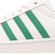 Baskets Blanc/Vert Homme Adidas Superstar IF3654 vue 7