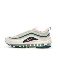 Baskets Vert/Rose Junior Nike Air Max 97 BG pas cher
