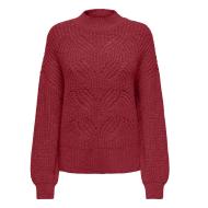 Pull Rouge Femme Only Rubine pas cher