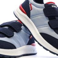 Baskets Bleu Garçon Levi's Logan vue 7