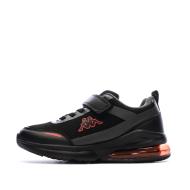 Baskets Noir/Rouge Garçon Kappa Logo Pylos123 pas cher