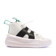Baskets Blanches/Noires Garçon Converse All Star Ultra Home vue 2