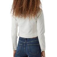 Veste en Jean Blanche Femme Vero Moda Luna vue 2
