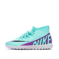Chaussures de football stabilisées Verte Mixte NIKE Mercurial Superfly 9 Club pas cher