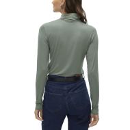 T-Shirt Col Roulé Vert Femme Vero Moda Alberte vue 2