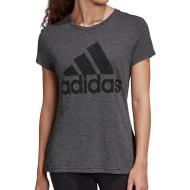 T-shirt Gris Femme Adidas Winners pas cher
