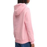 Sweat à capuche Rose Femme Tommy Jeans Flag vue 2