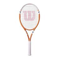 Raquette de tennis Blanche/Orange Mixte Wilson Roland Garros pas cher