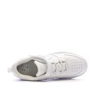 Baskets Blanches Garçon Nike Court Borough Low Recraf PS DV5457 vue 4