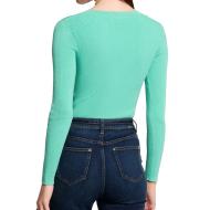 Pull Vert Femme Morgan BANBI vue 2