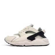 Baskets Blanches/Noires Femme Nike Huarache pas cher