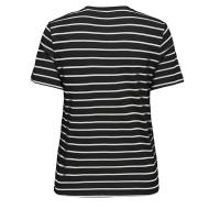 T-shirt à rayures Noir/Blanc Femme Only Liva vue 2