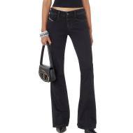 Jean Slim Fit Noir Femme Diesel Pantaloni pas cher