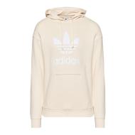 Sweat À Capuche Beige Femme Adidas Trefoil