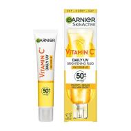 Vitamine C Fluide Éclaircissant UV Garnier Quotidien Spf50 pas cher