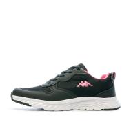 Baskets Noir/Rose Fille Kappa Delvis Lace pas cher