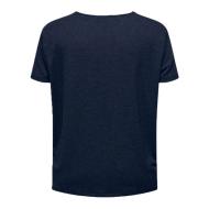 T-shirt Marine Femme Only Carmakoma Tape Top vue 2