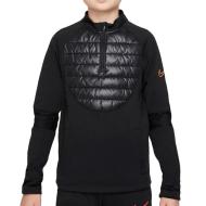 Sweat 1/2 Zip Noir Junior Nike Top pas cher