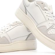 Baskets Blanches/Beiges Femme Tommy Hilfiger Retro vue 7