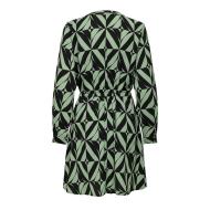 Robe Verte à Motifs Femme JDY Piper vue 2