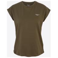T-Shirt Khaki Damen Pepe jeans Bloom0 Ansicht 2