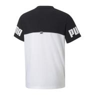T-Shirt Noir/Blanc Garçon Puma Pp Tee vue 2