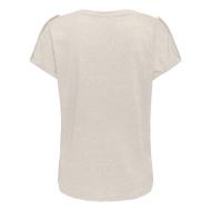 T-Shirt Beige Femme Only Rabi vue 2