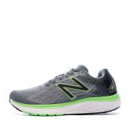 Chaussures de running Gris/Vert Homme New Balance 680v7 pas cher