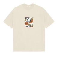 T-Shirt Écru Garçon Jack & Jones Tavira