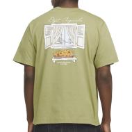 T-shirt Vert Homme Jack & Jones Rislington vue 2