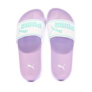 Claquettes Violettes/Blanches/Bleu Homme Puma Leadcat 2.0 384139-01 vue 3
