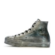 Baskets Grises Femme Converse Converse Lift Leather pas cher