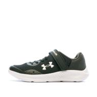Baskets Noir/Blanc Fille Under Armour Pursuit 3 pas cher