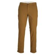 Pantalon fluide Marron Homme Jack & Jones Marco Fury vue 2