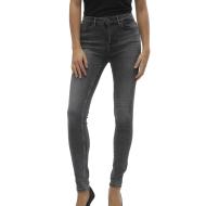 Jean Skinny Gris Femme Vero Moda Flash pas cher