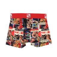 Boxer Rouge Garçon Freegun Lichtenstein vue 2