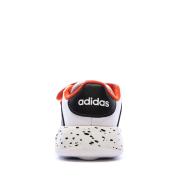 Baskets Blanc/Noir Garçon bébé Adidas Grand Court 2.0 101 Disney vue 3
