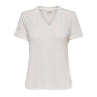 T-Shirt Ecru Femme JDY Pensa