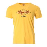 T-shirt Jaune Homme Lee Cooper 009562