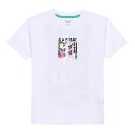 T-Shirt Blanc Garçon Kaporal Ostyn pas cher