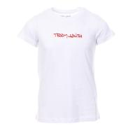 T-shirt Blanc Fille Teddy Smith Ticia pas cher