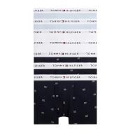 X7 Boxers Marine/Bleu/Blanc Garçon Tommy Hilfiger Trunk Print pas cher