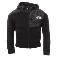 Sweat Zippé Noir Garçon The North Face Ampere pas cher