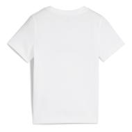T-Shirt Blanc/Noir Garçon Puma Ess No. 1 Logo vue 2