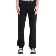 Calvin Klein Jeans Standard Straight – Schwarze Straight-Jeans für Herren günstig