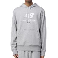 Sweat Gris Homme New Balance Essentials Stacked pas cher