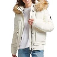 Doudoune Blanc Femme Superdry Everest vue 2