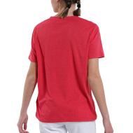 T-shirt Rouge Femme Superdry Vintage Script vue 2